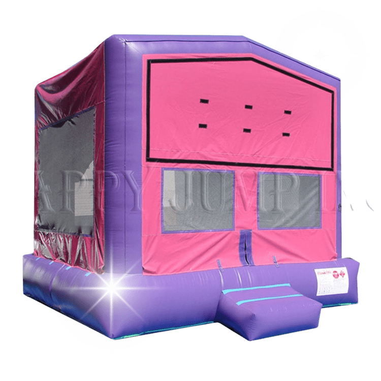 Pink and Purple Bounce House